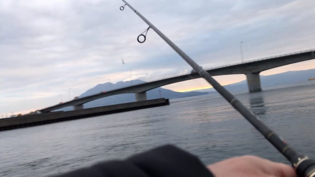 永田川河口周辺でちょい釣り