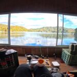 大寒波でも部屋の中から釣りができる海上の別荘に泊まってみたよ！