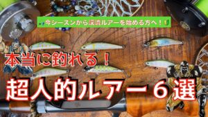 👀渓流ルアー釣りを始める方へ‼️本当に釣れる🎣超人的ルアー6選‼️