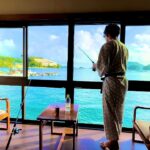 部屋から釣りできる宿で想定外の魚が釣れてしまった