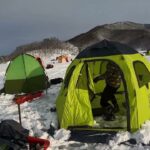 氷上ワカサギ釣り解禁！小野川湖のワカサギはデカい‼