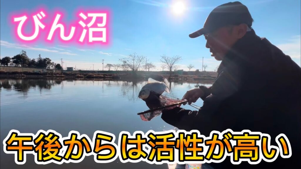 びん沼へらぶな釣り！久しぶりの高設定！ウキがよく動く！多分宙釣りのが釣れる