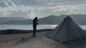 年末に釣りキャンプしたよ