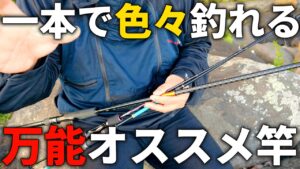 一本で色々な釣りに使えてお得な、買って損しないおススメ万能ロッドはコレです。
