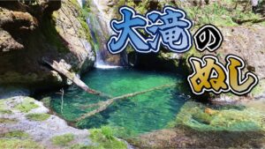 小渓流の「大滝」、そのヌシを釣る！【福島渓流釣り】