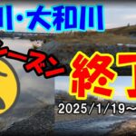 【オイカワ釣り】ヤバい！石川・大和川の小物釣り今シーズン終了！1匹だけでも釣れてくれｗｗ(^^;)大和川の支流・平野川には大鯉に小魚が湧いてる!? マルキューの九ちゃんを巻いてみたら・・・チーン(笑)