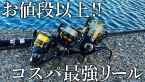 【10000円以下でコスパ最強!】海釣りで買い揃えたい汎用性に優れたリール3機種を紹介します