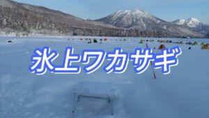 【ワカサギ釣り】2年ぶりにオープンした霊仙寺湖氷上ワカサギで当たりを拾うのに苦戦しました