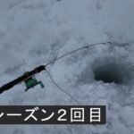 ワカサギ釣り見学岩洞湖2025.2.22