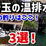 【バス釣り】埼玉の温排水3選！！