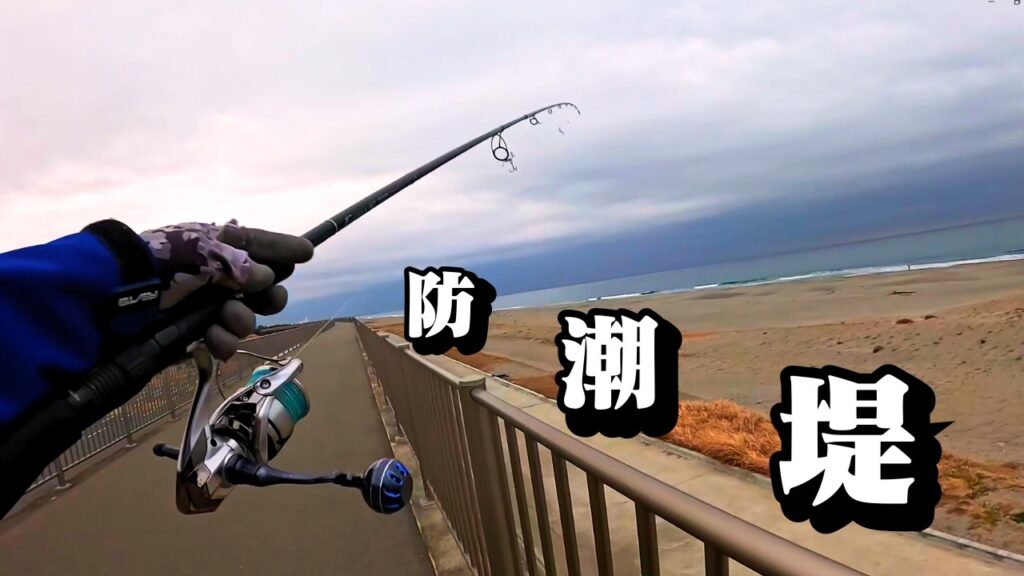 遠州灘サーフで初となるポイントに行ってきました！もう少し東の海岸では青物が釣れてました🐟in遠州灘、浜松サーフ舞阪サーフ【釣行日2025/02/12(水)】