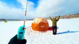 ワカサギ解禁日は超爆釣！？岩手・岩洞湖へ氷上ワカサギ解禁日に釣りに行ったらまさかの結果に...