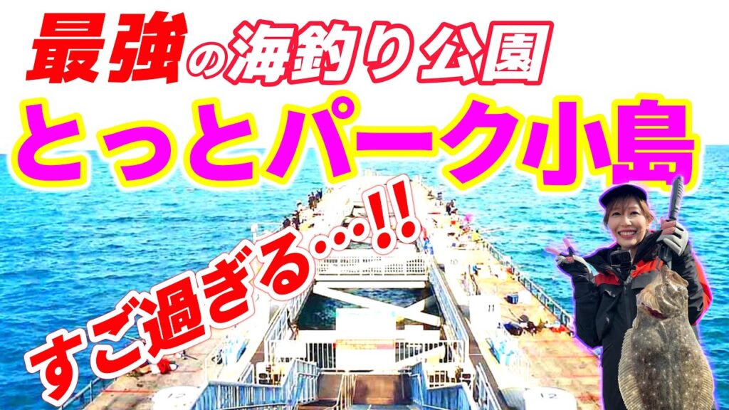 【とっとパーク小島】驚異の釣果！【必見！】釣れすぎる海釣り公園！