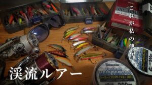 【渓流釣り】愛用のルアーがこちら。《装備公開》