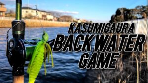 【流入河川】最近釣れている霞ヶ浦水系でカスタムトレーラー付けたシンコロのおかっぱりゲーム