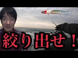 真冬の遠州灘サーフで価値ある一匹を釣る！