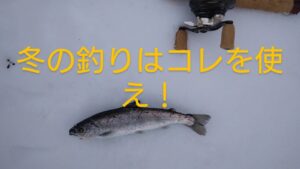 ☆祝解禁☆冬の釣りはコレをつかえ！