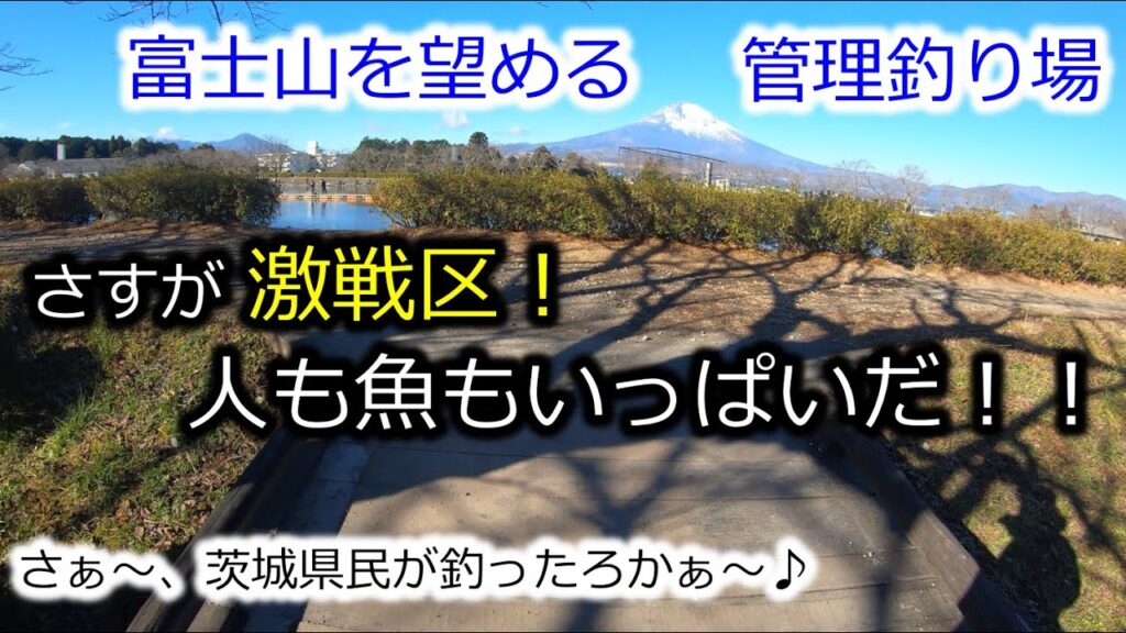 【エリアトラウト】静岡県御殿場市の管理釣り場