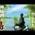 手賀沼にある人工的に作られた島でへらぶな釣り【千葉県 手賀川】
