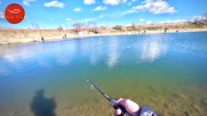 大寒波の日に楽しむトラウトフィッシング【なら山沼漁場】