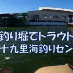 海上釣り堀でトラウト＠九十九里海釣りセンター