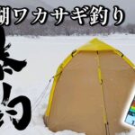 【ワカサギ釣り】僥倖!!!!! 激熱のワカサギチャンス到来!!!!!!【桧原湖】