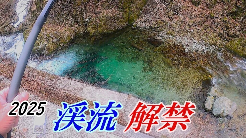 【渓流解禁】佐渡最大天然淵へ侵攻！しかし今年の魚はなにか様子がおかしい？〈2025年３月中旬〉