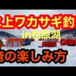 【ワカサギ釣り】桧原湖氷上テント2025.2.23