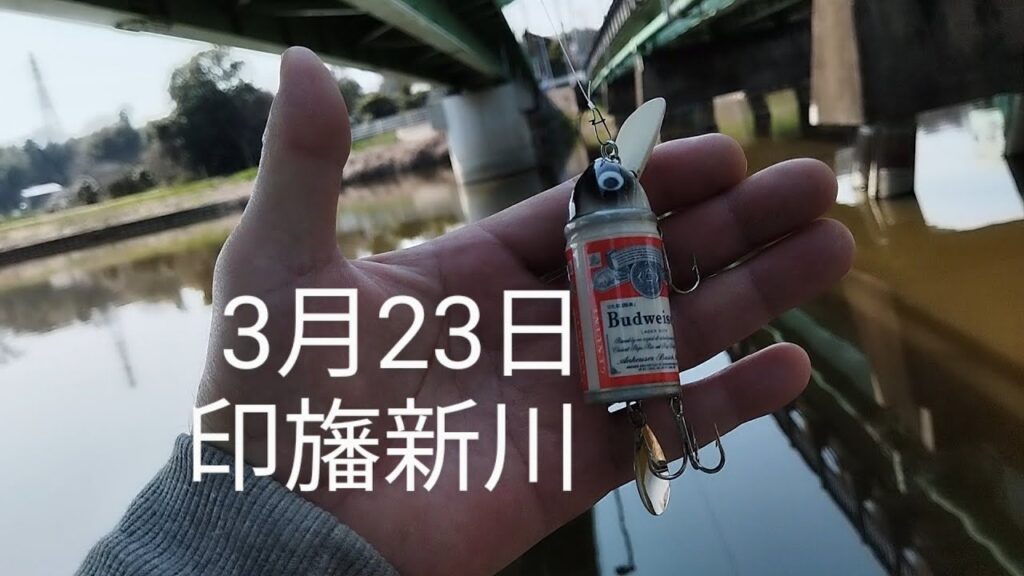 印旛沼水系　印旛新川バス釣り？　鵞足炎は痛いッス！2025.3.23