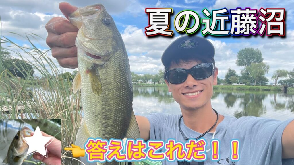 （バス釣り）夏の近藤沼がやばすぎた！！Day1