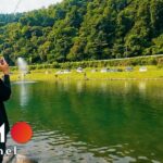 【フィッシングフィールド中津川】真夏日にFF中津川のマス管理釣り場でルアーエリアトラウト