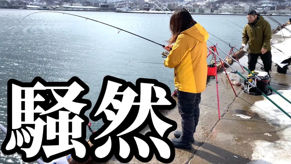 【北海道】【釣り】超人気漁港でヤツらが釣れた