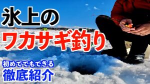 【ワカサギ釣り】誰でもできる!氷の湖の上でのワカサギ釣りの方法を徹底紹介!