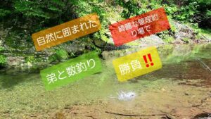 【エリアトラウト】綺麗な管理釣り場で弟と勝負‼️(赤久縄釣り場)