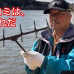 へら鮒釣り　平筒沼　ノッコミのための、場所作り　皆んな釣りやすいように