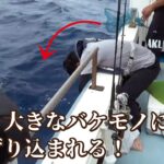象を超えるパワーを持つ魚に大の大人が引きずり込まれ船上騒然