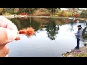 管理釣り場爆釣フライ!これ一つだけで釣りをしてみる