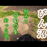 【小物釣り】びん沼で初めて〇〇〇を釣った！