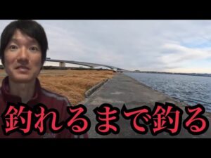 真冬の浜名湖へ釣れるまで釣りに行く🔥
