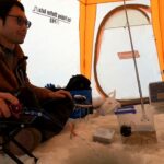 久しぶりの氷上ワカサギ釣り【桧原湖】