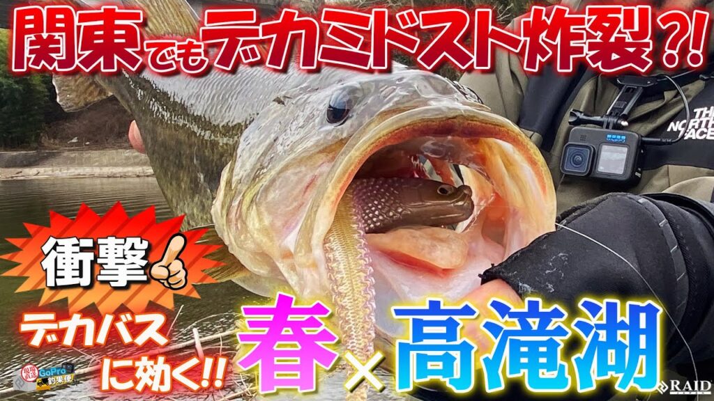 GoPro釣果便!!『春×高滝湖 関東でもデカミドスト炸裂?!』江口俊介/ゆたかボーイ
