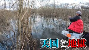 花山ダムの水没林で翻弄される楽しいヘラブナ釣り！【宮城県栗原市 花山ダム】
