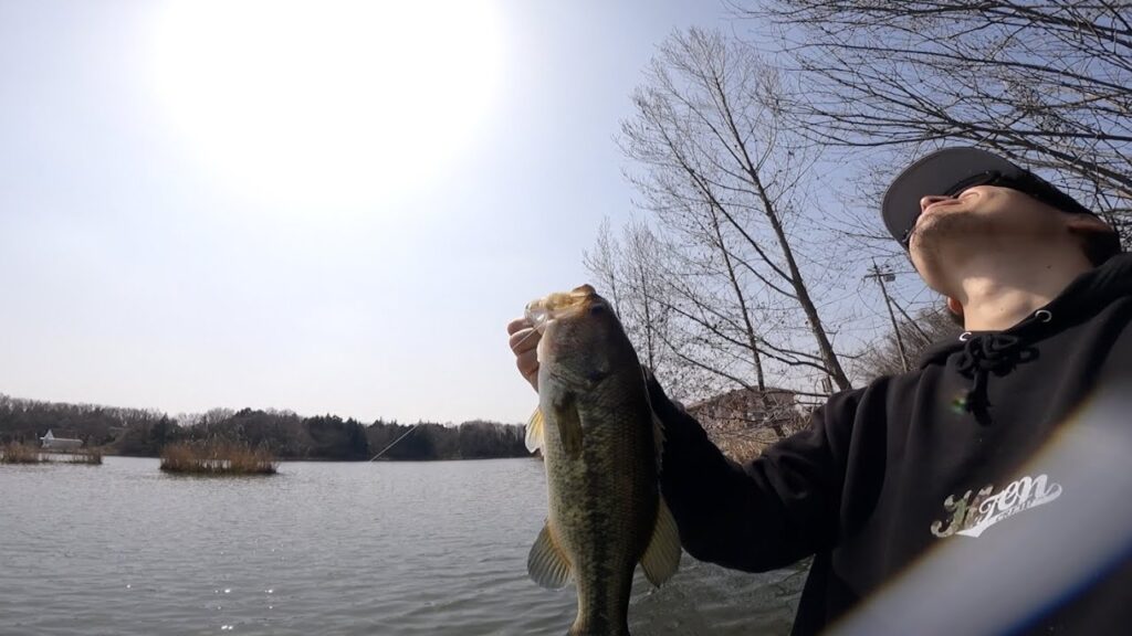 やっとだよ・・やっと釣れたよ上野沼！！！！！