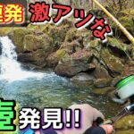 【渓流釣り】源流釣行～激アツな滝壺発見した！