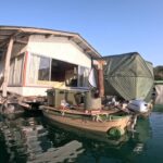 海上移動式の別邸を建てて釣りキャンプしてみたよ！