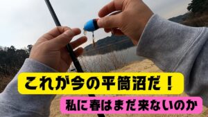 【宮城県釣り】これが今の平筒沼だ!春は来たか?