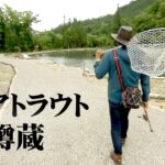 岐阜県の山中にある管理釣り場でトラウト釣りを楽しむ 1/2 『エリアトラベラーズ 92 鱒蔵』【釣りビジョン】