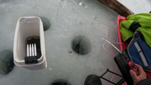 2025/01/28 じゅんさい沼公魚釣り / ドローン墜落