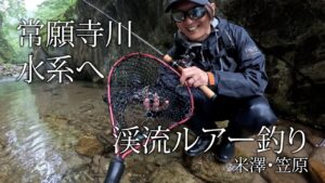25 5 22 常願寺川水系へ渓流ルアー釣り