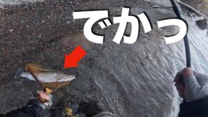 支笏湖で釣りしたらまさかの70オーバーのデカブラに出会った